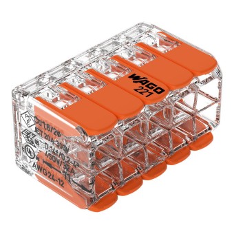 svorka WAGO páčková 221-420 10x4 clip